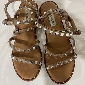 Steve Madden Tan Travel Sandal